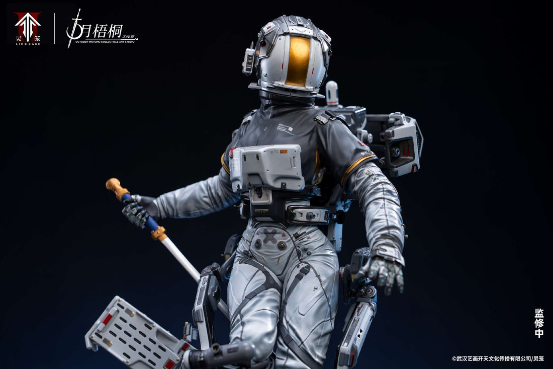 Ling Cage Bai Yue Kui October Wutong Studio Swallow Spacecraft Exterior Combat Suit