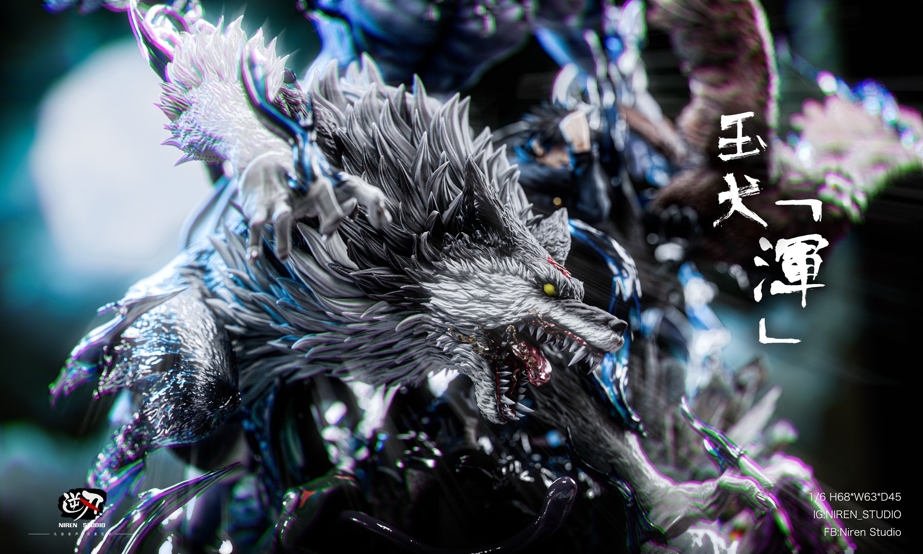 Jujutsu Kaisen Niren Studio Fushiguro Megumi – ClubHouse Statues