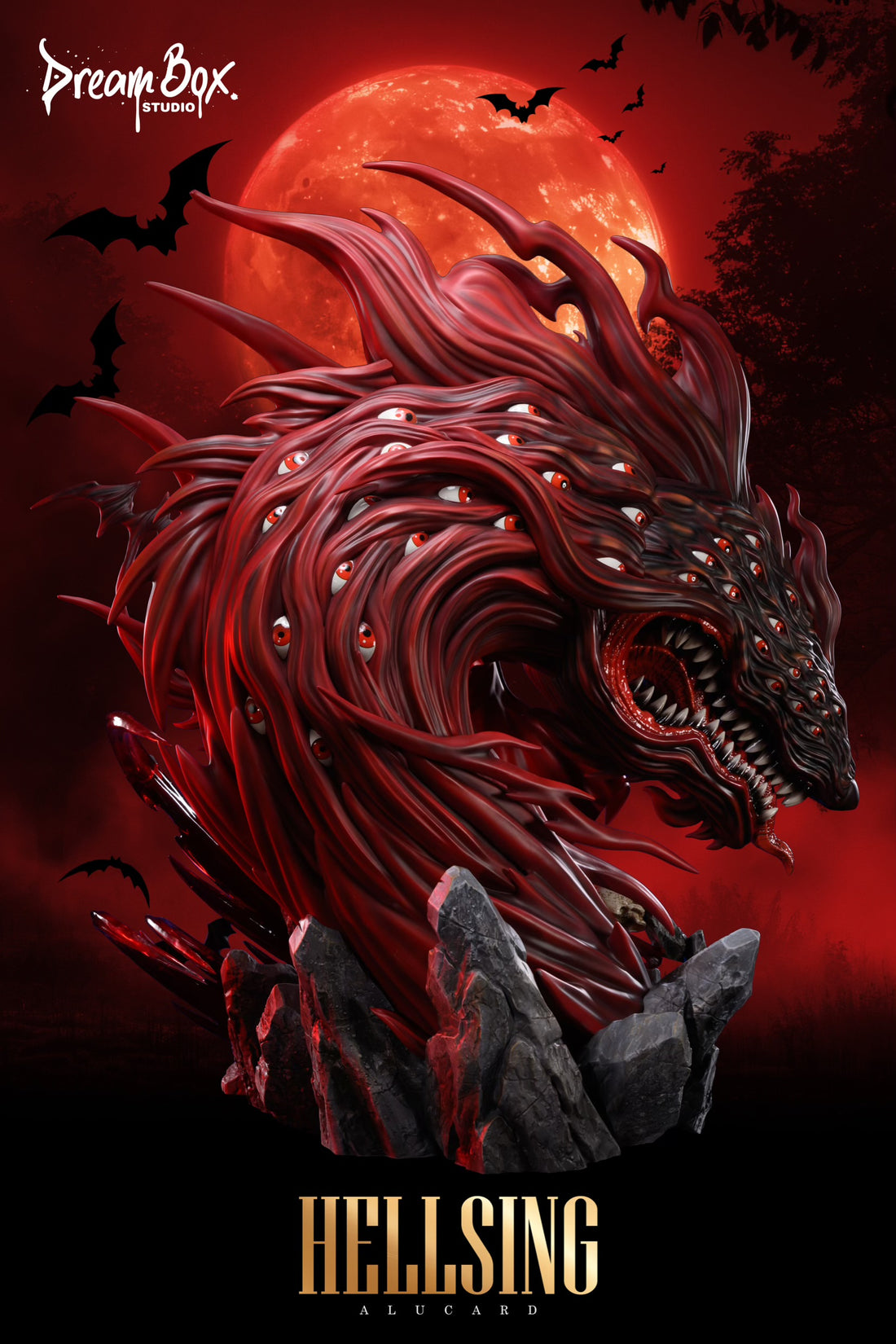 Hellsing Dream Box Studio Alucard Resin Statue