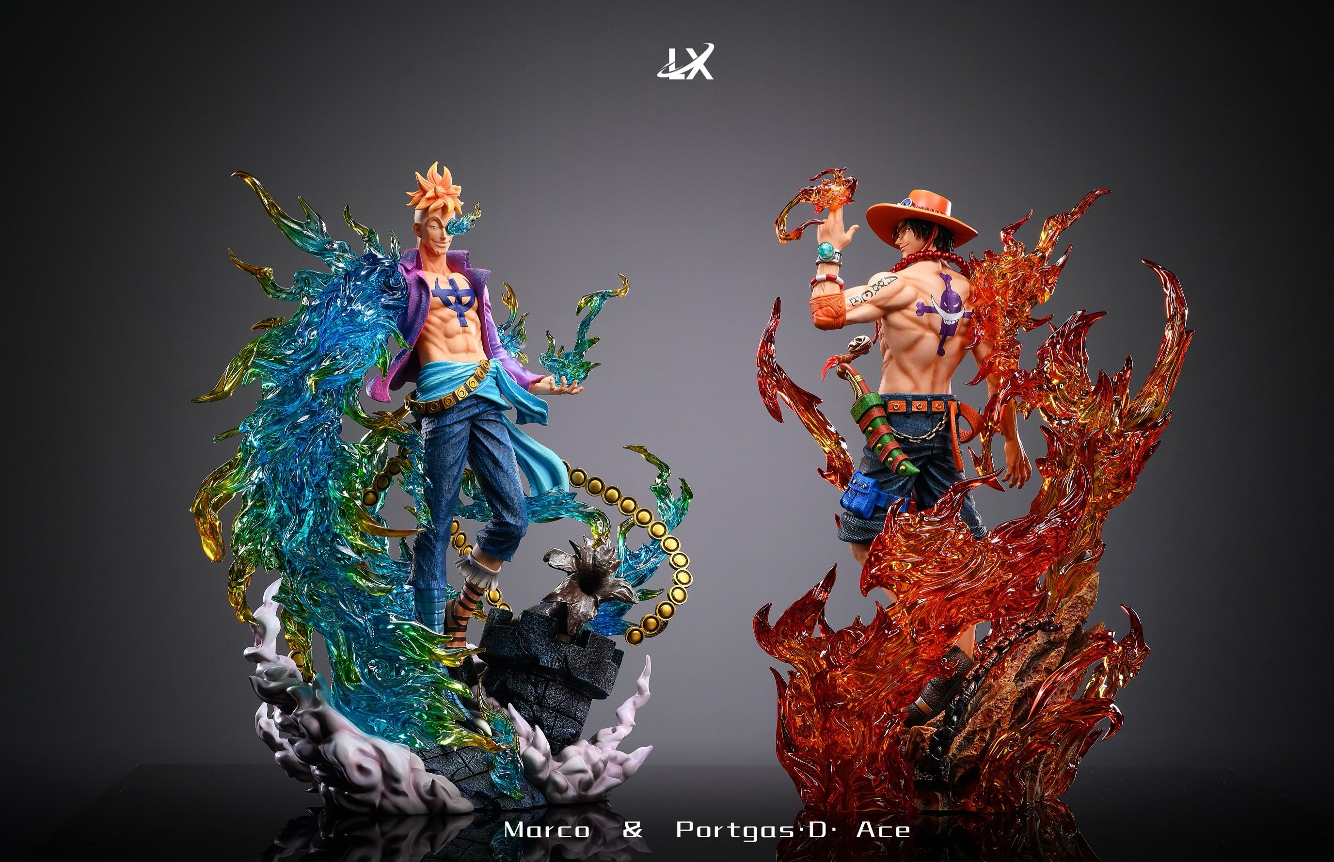 One Piece LX Studio Ace V3 Resin Statue – ClubHouse Statues