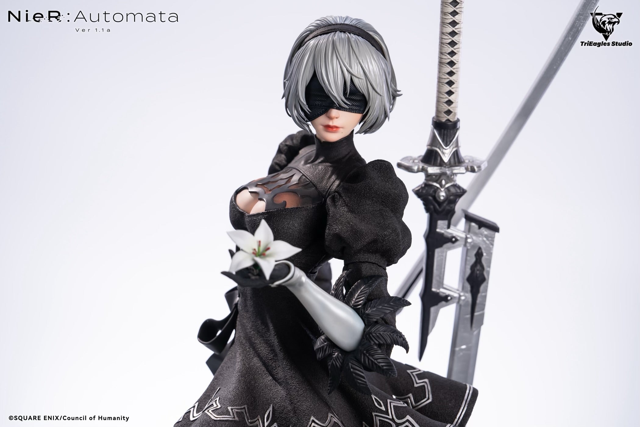 Nier Automata TriEagles Studio 2B – ClubHouse Statues