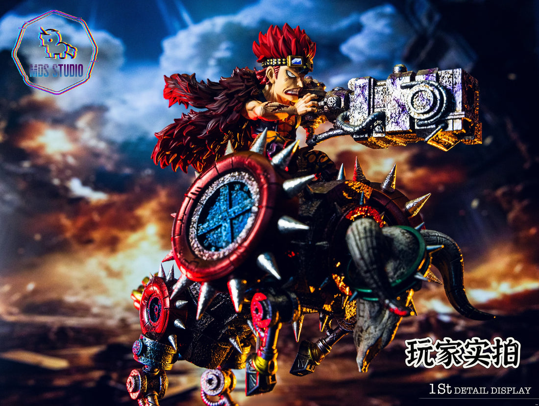 One Piece MDS Studio Electromagnetic Gun Eustass Kid Resin Statue