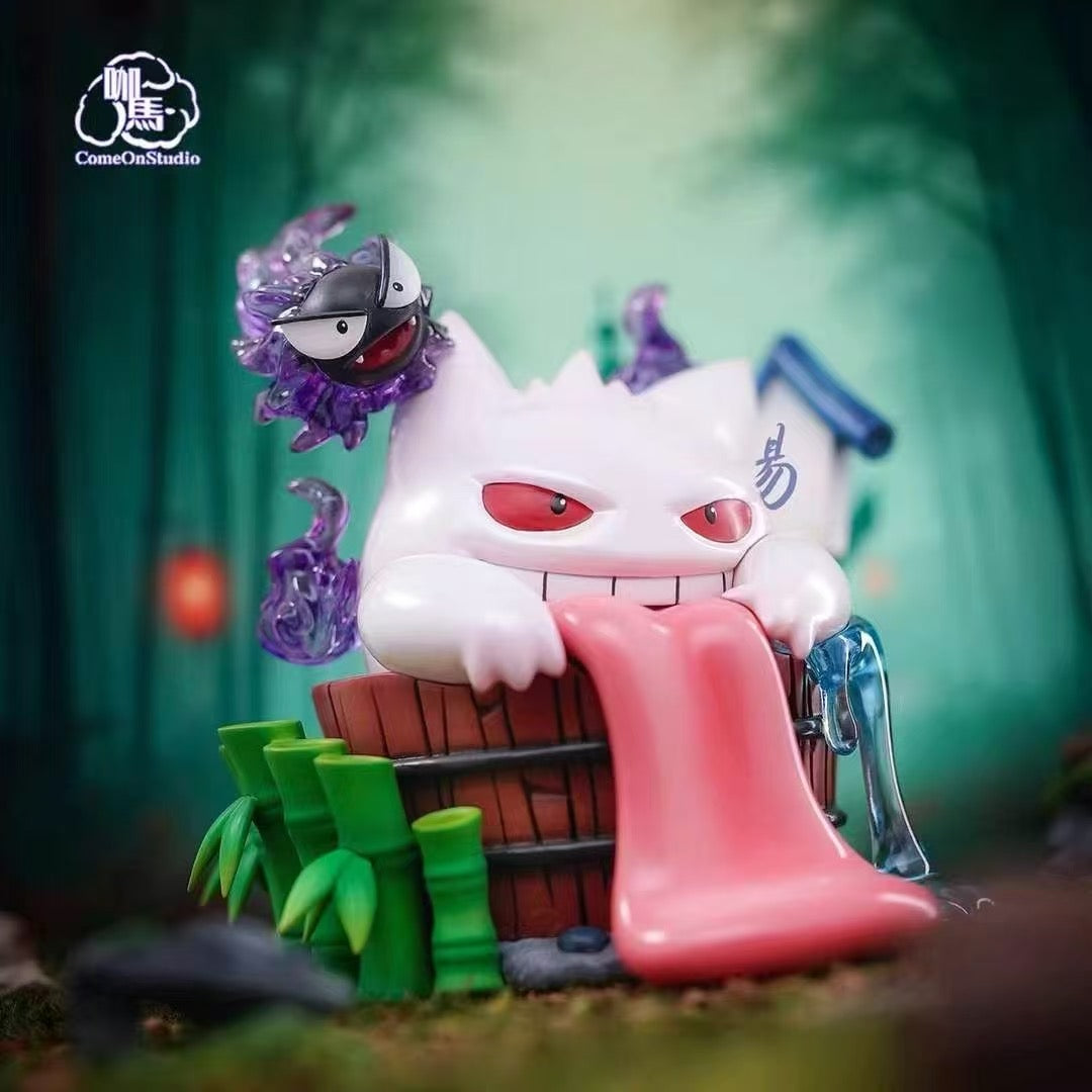 Pokemon Come On Studio Bath Gengar Resin Statue