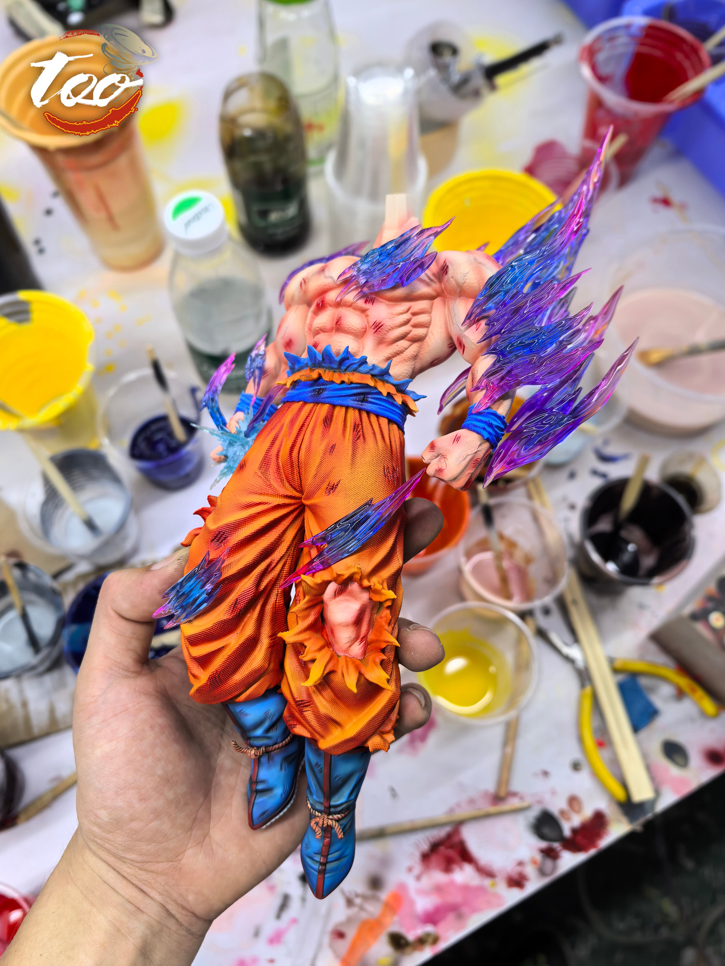 Dragon Ball Too Studio Ultra Instinct Goku v2 Resin Statue