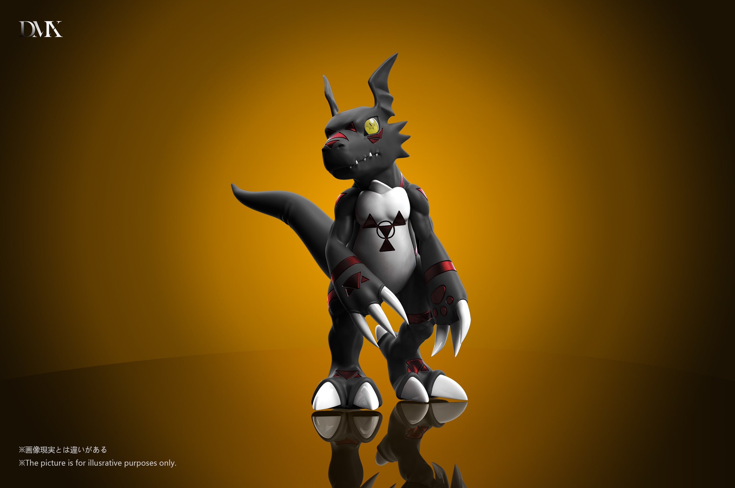 Digimon DMX Studio Growmon x Takato Matsuda x Guilmon Resin