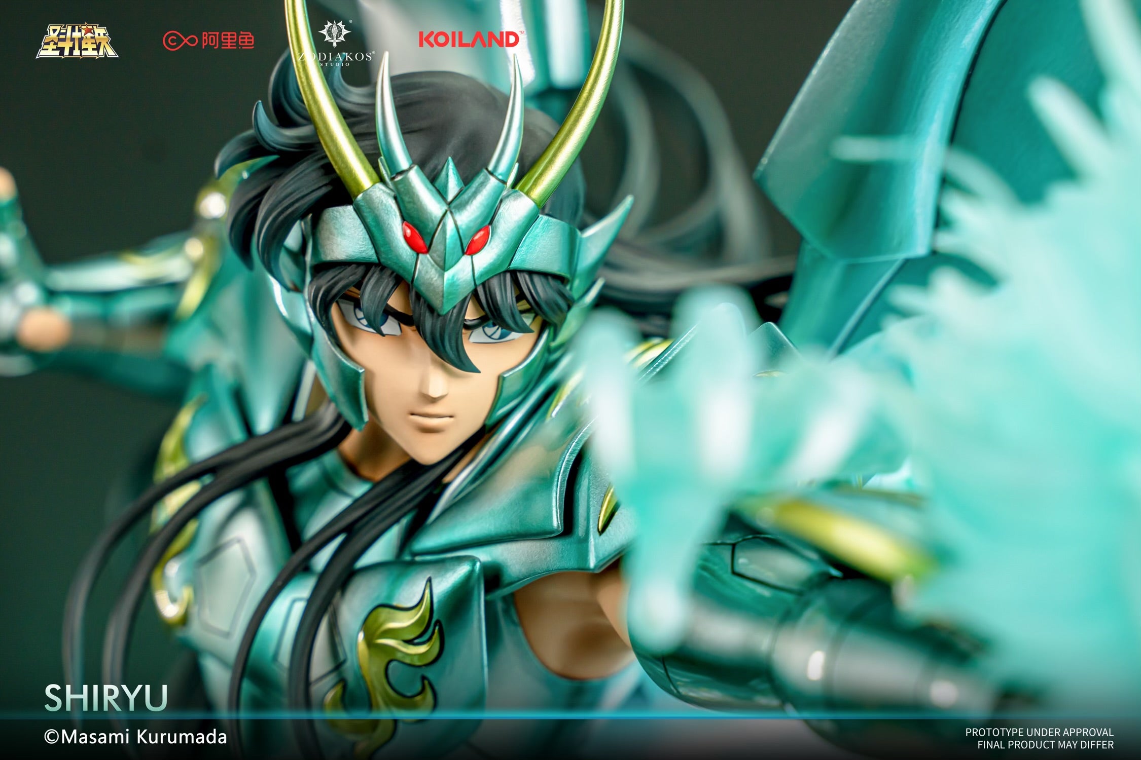 Saint Seiya Zodiakos Studio Shiryu Licensed – ClubHouse Statues