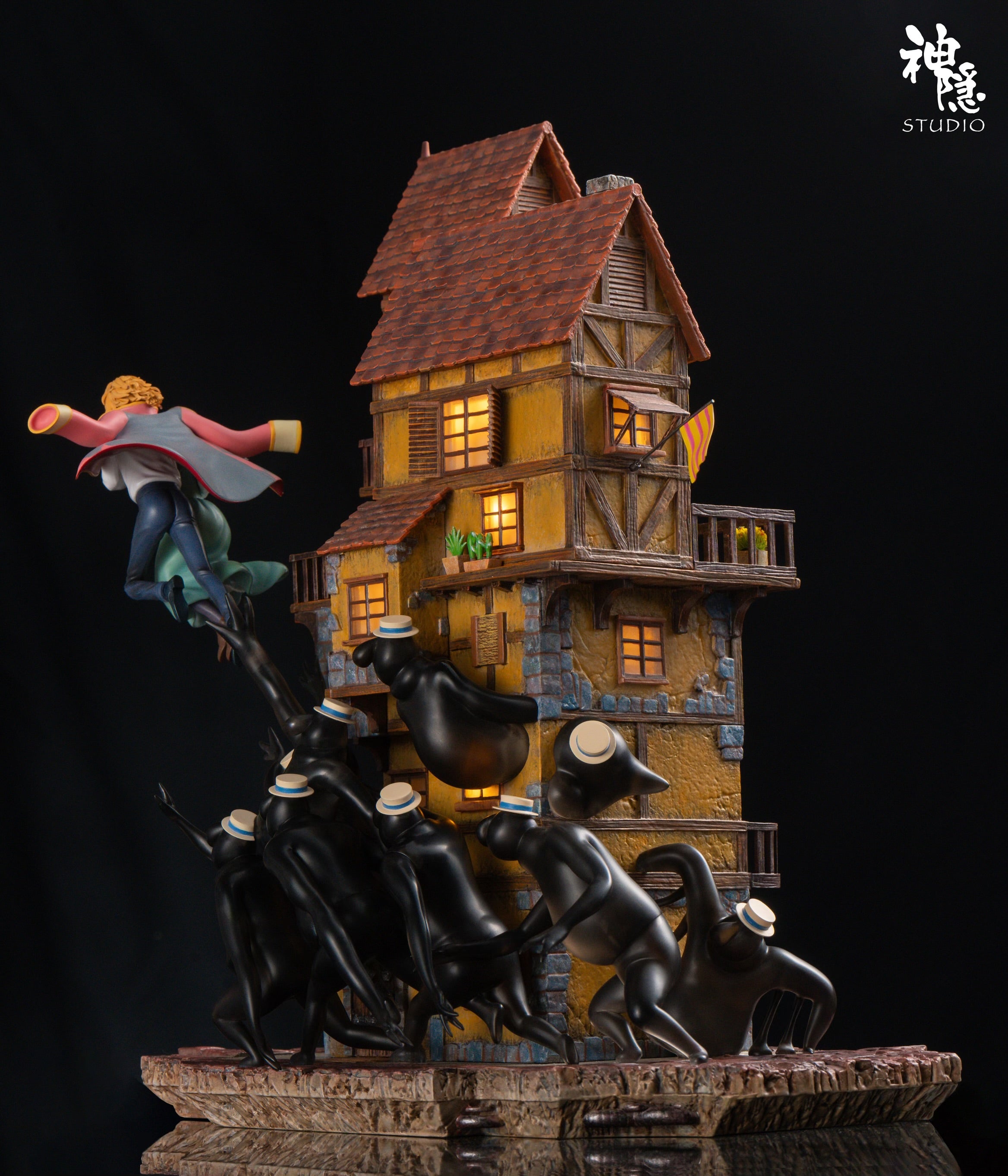 Howls Moving Castle ShenYin Studio Howl and Sophies Aerial