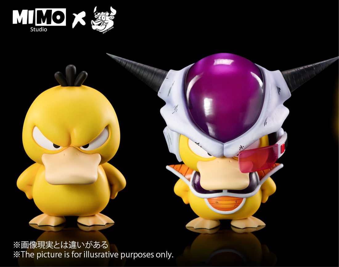 Pokemon Mimo x Niuzi Studio Psyduck Cosplay Frieza Resin Statue