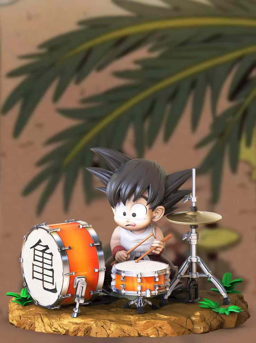 Dragon Ball New Qiyuan Studio Kid Goku Playing The Drums