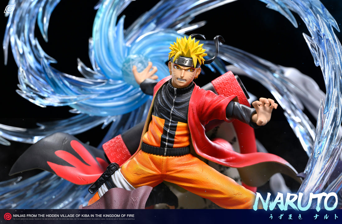 Naruto QiYuan Studio Sage Mode Naruto Resin Statue