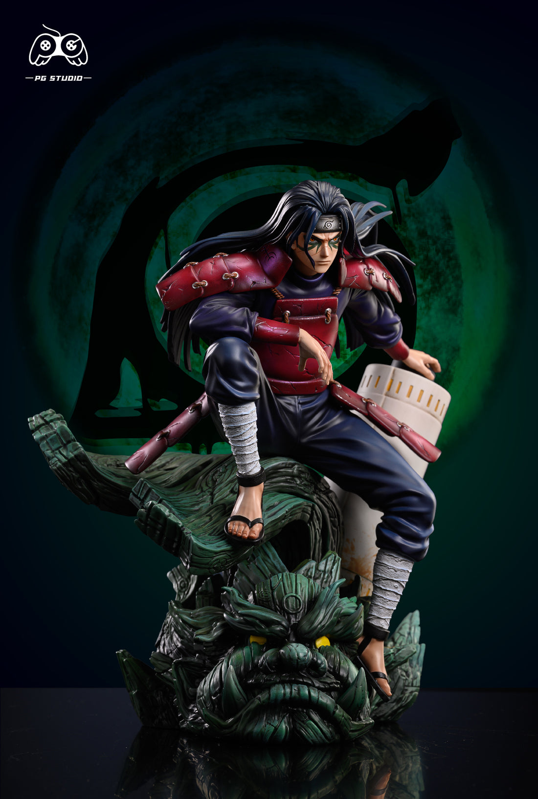 Naruto PG Studio Seated Senju Hashirama & Uchiha Madara Resin Statue