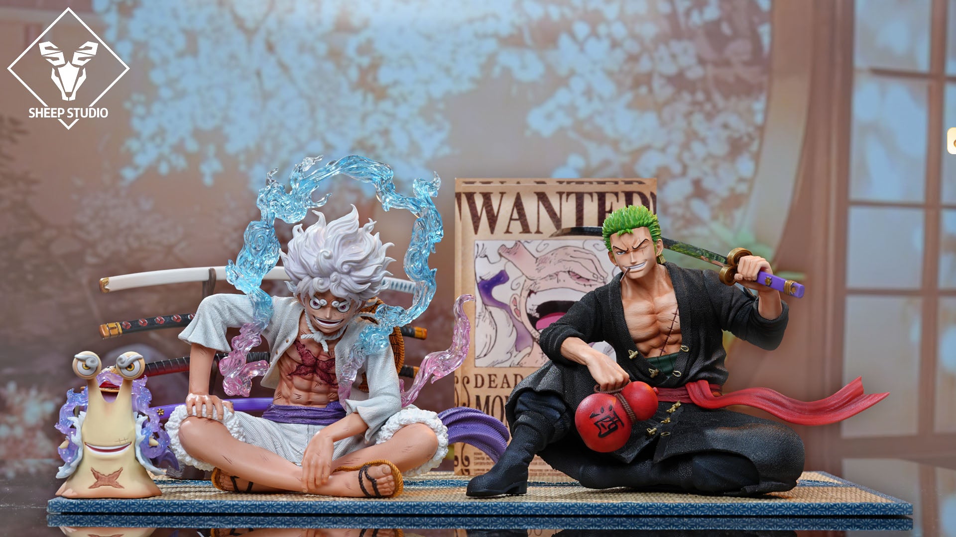 One Piece Sheep Studio Sitting Roronoa Zoro – ClubHouse Statues