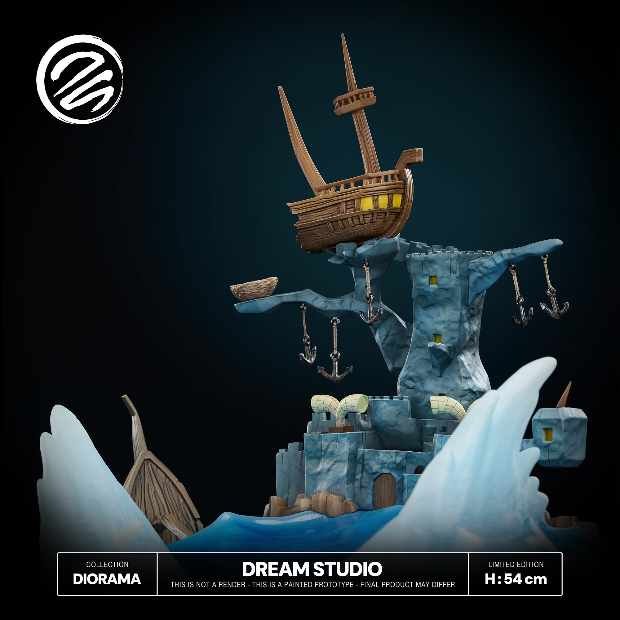 The Legend of Zelda Dream Studio King of Red Lions Diorama Resin