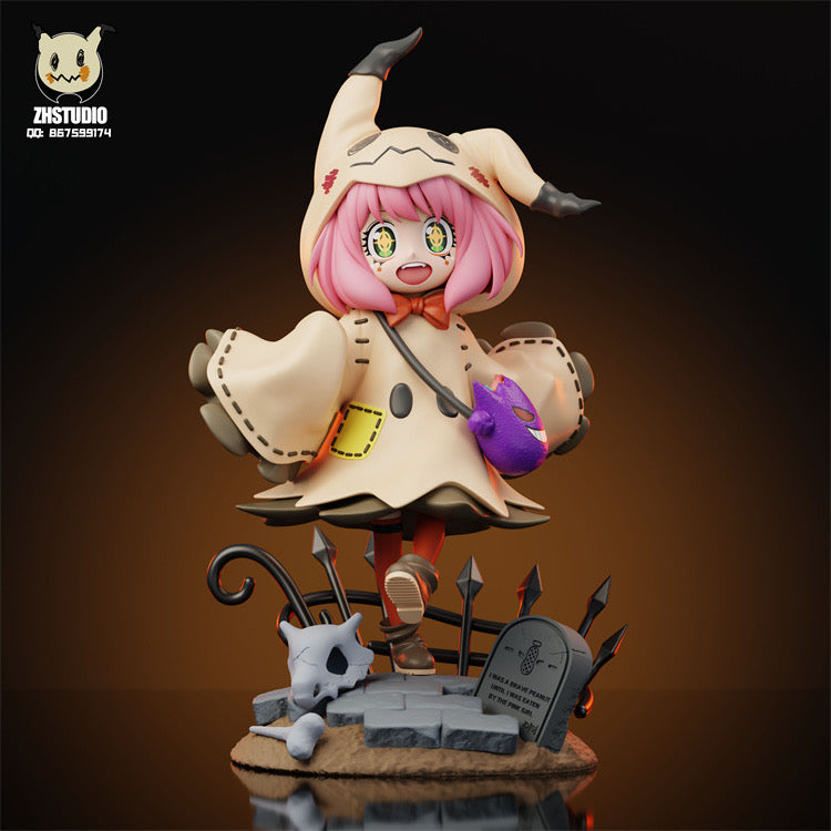 Spy x Family ZH Studio Anya Forger COS Mimikyu Halloween Resin