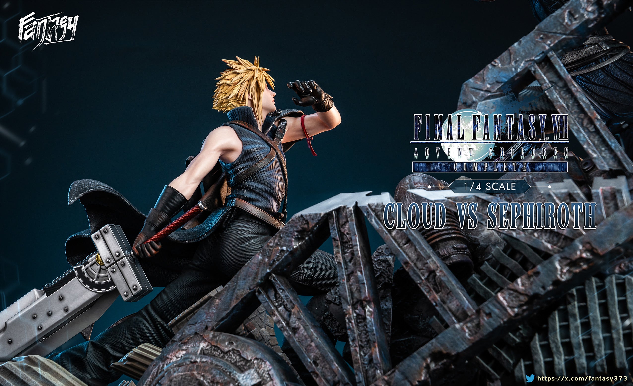 Final Fantasy Dragon x Fantasy Studio Sephiroth Vs Cloud Strife