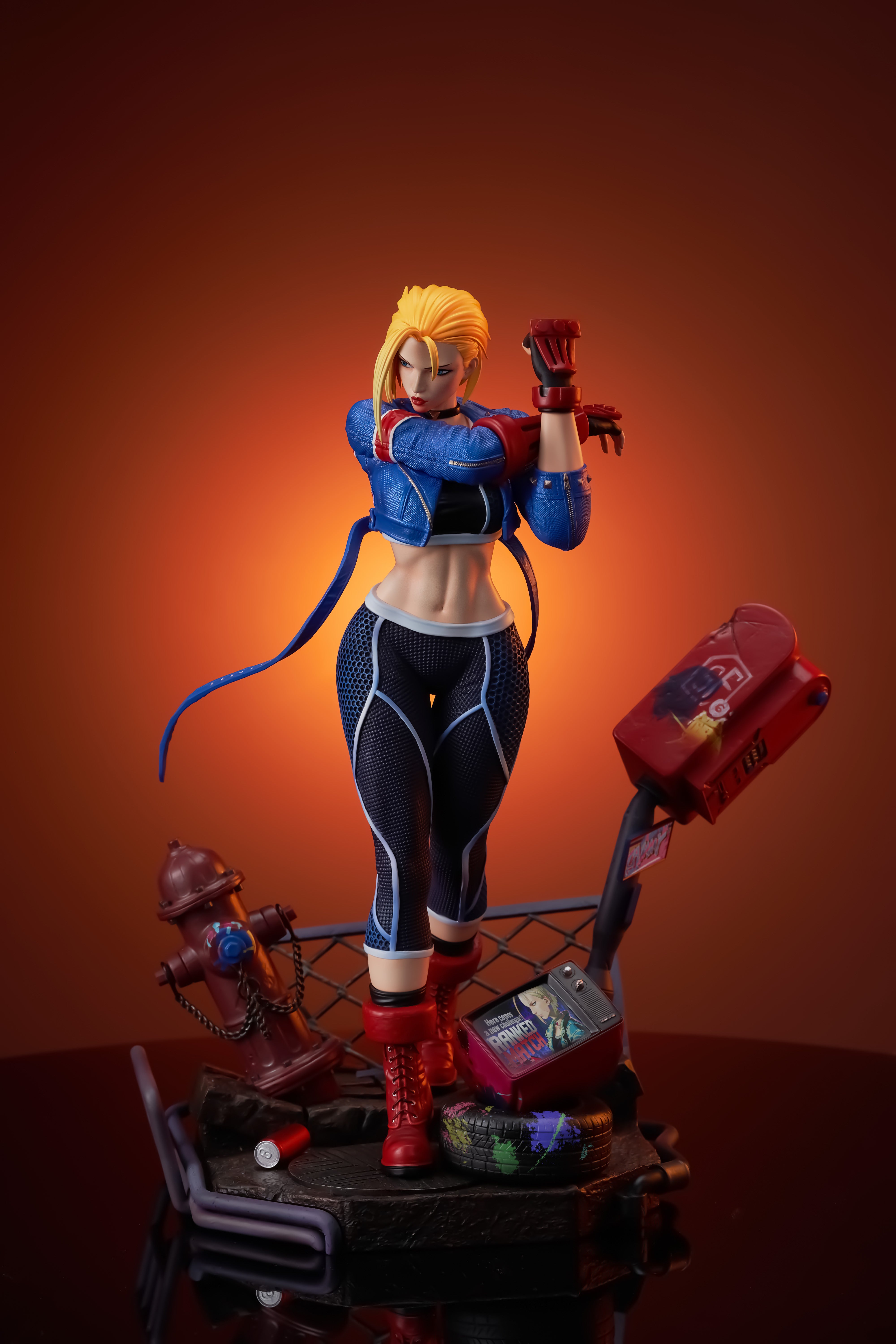 Street Fighter Sixth Magnitude Star Studio Cammy White Resin Statue