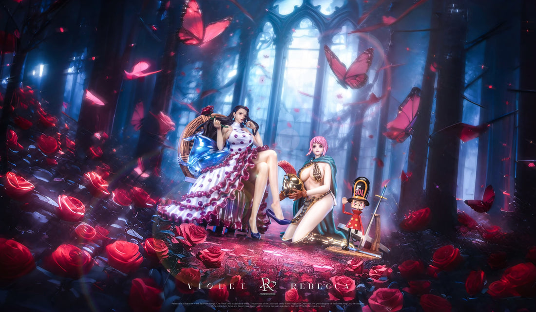 One Piece Bright Studio Viola x Rebecca x Toy Soldier Resin Statue
