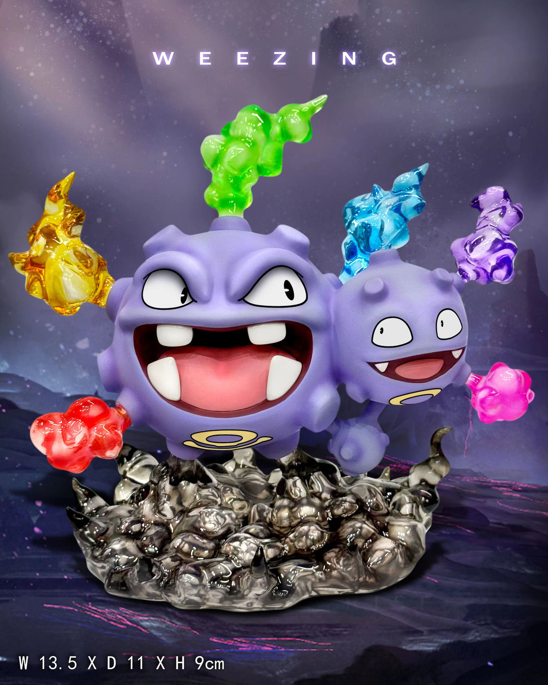 Pokemon PPAP Studio Weezing Resin Statue