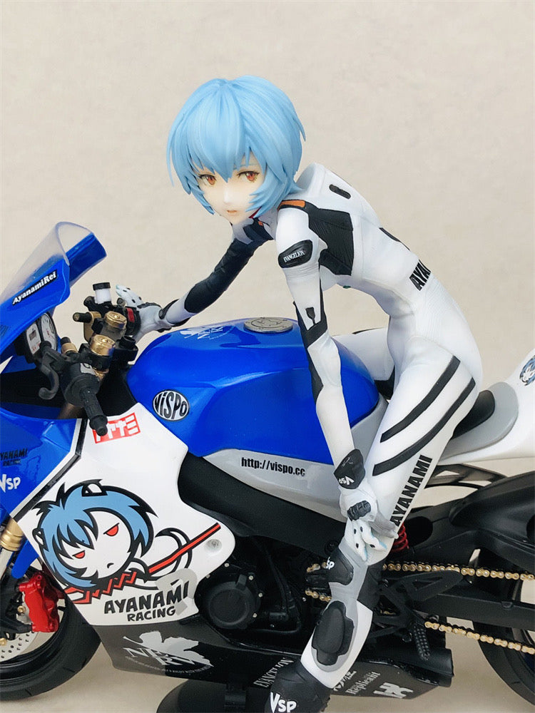 Neon Genesis Evangelion LJS Studio Motorbike Asuka x Rei