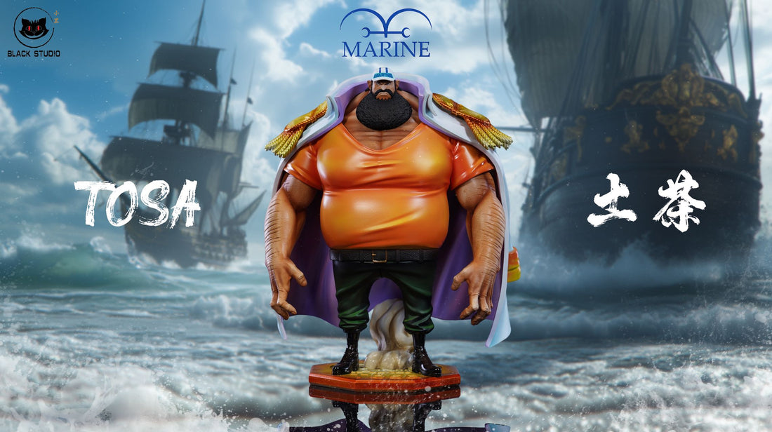 One Piece Black Studio Bluegrass x Tosa x Pomsky x Urban x Hound Resin Statue