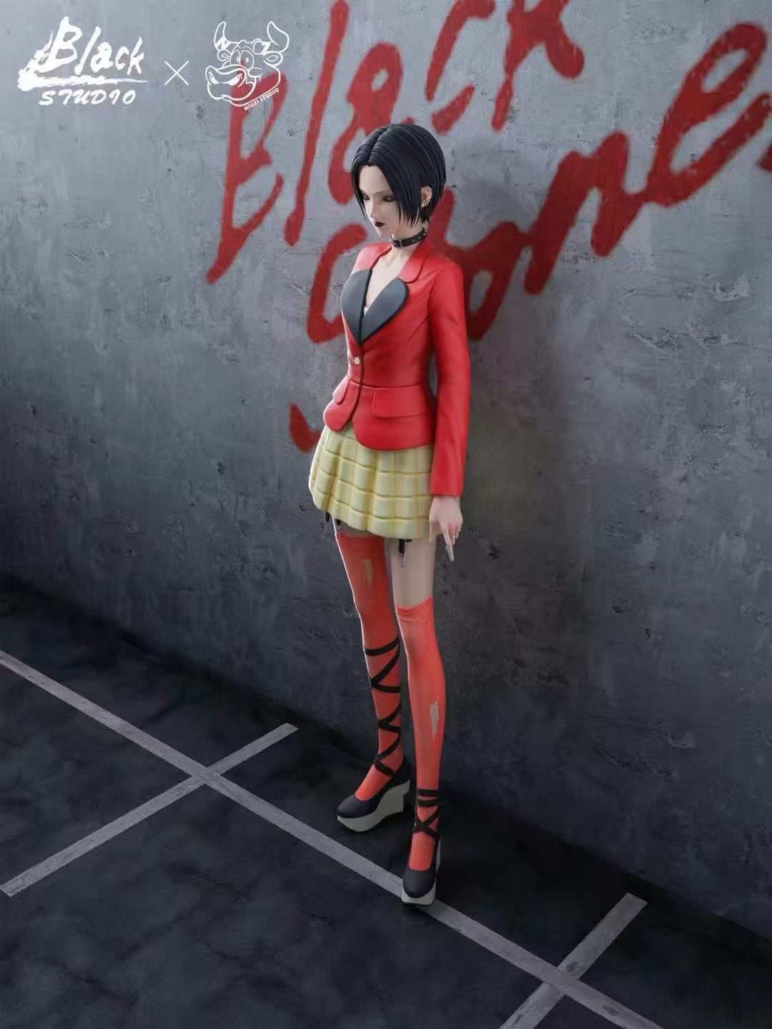 Nana Komatsu Black x Niuzi Studio Nana Osaki Resin Statue