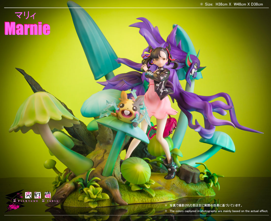 Pokemon SpikeTown Studio Marnie Resin Statue