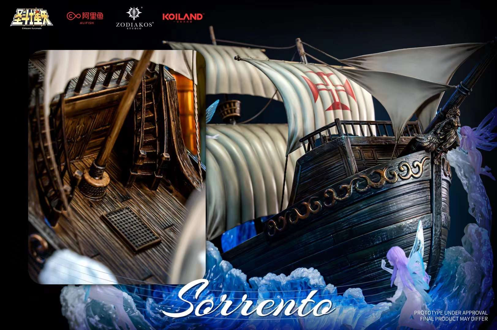 SAO♡ Saint Seiya Zodiakos Studio Sorrento Licensed – ClubHouse Statues