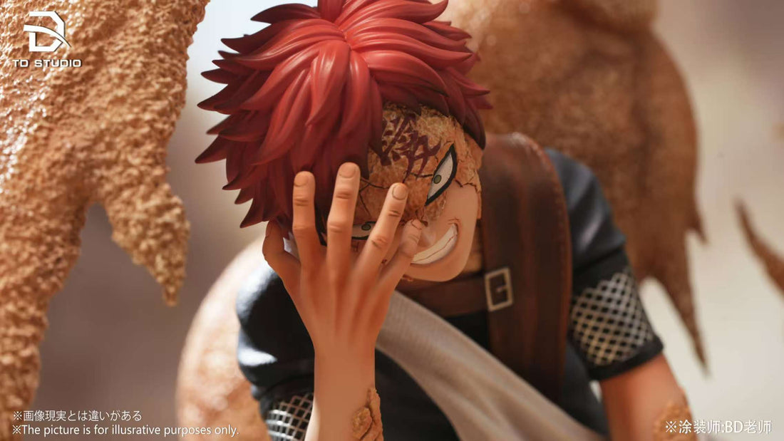 Naruto TD Studio Childhood Gaara Resin Statue