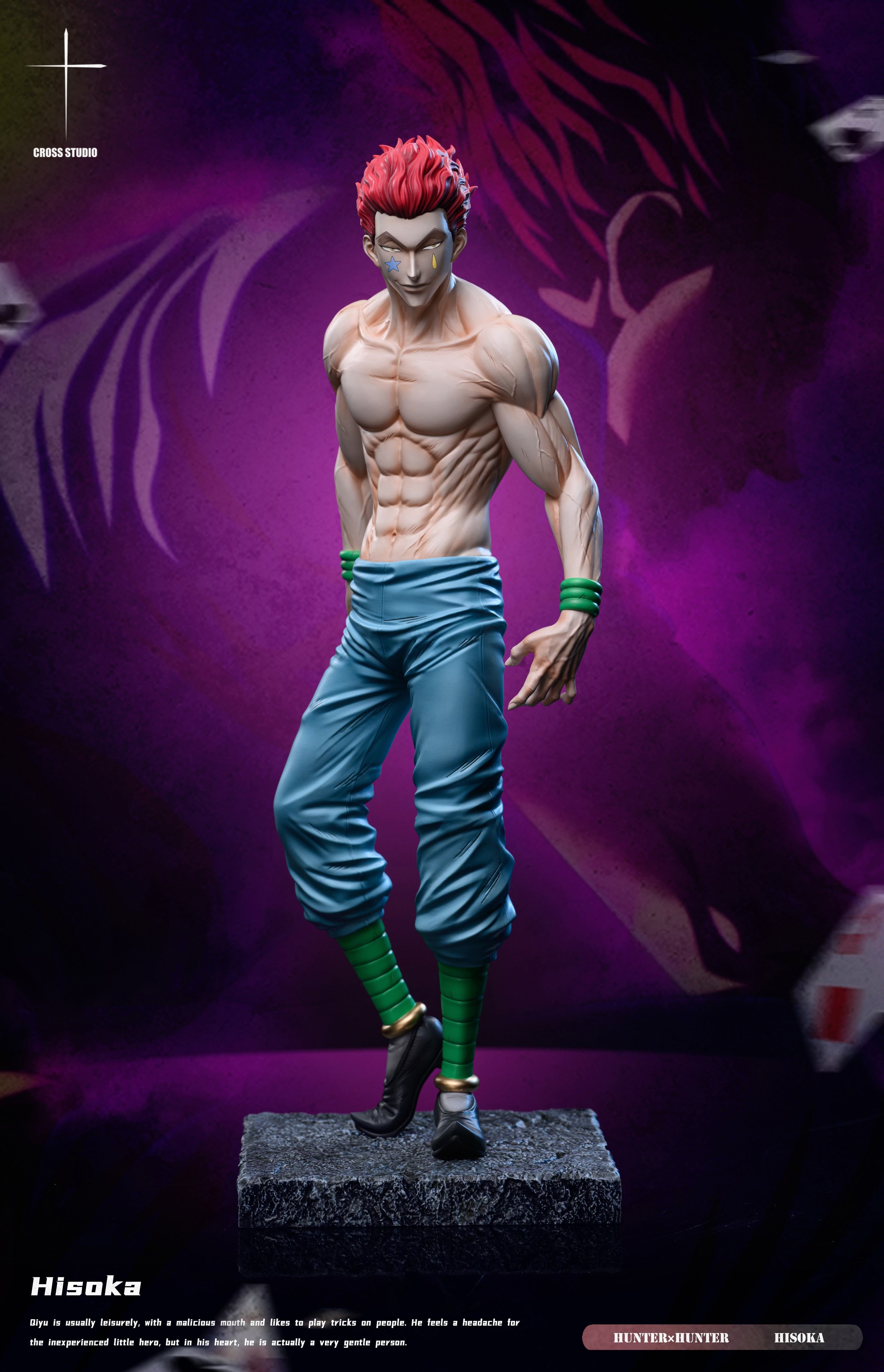 hisokaさま 専用 Hunter x Hunter Cross Studio Hisoka – ClubHouse Statues