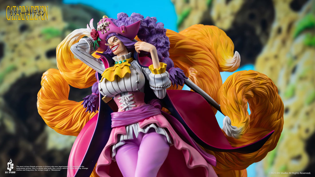 One Piece DX Studio Vasco Shot x Catarina Devon Resin Statue