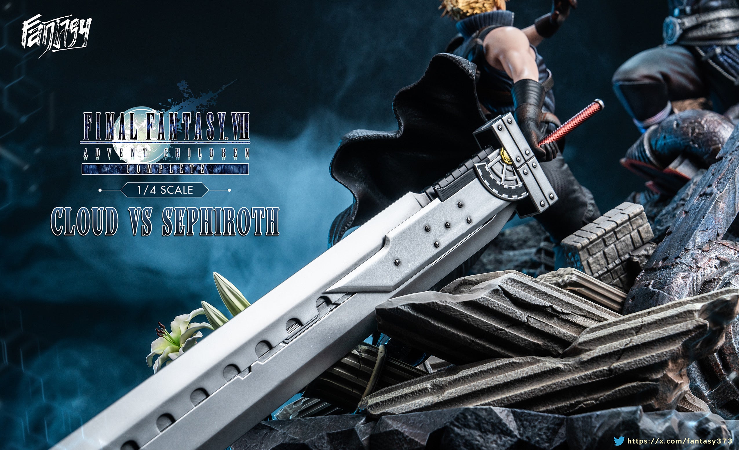 Final Fantasy Dragon x Fantasy Studio Sephiroth Vs Cloud Strife
