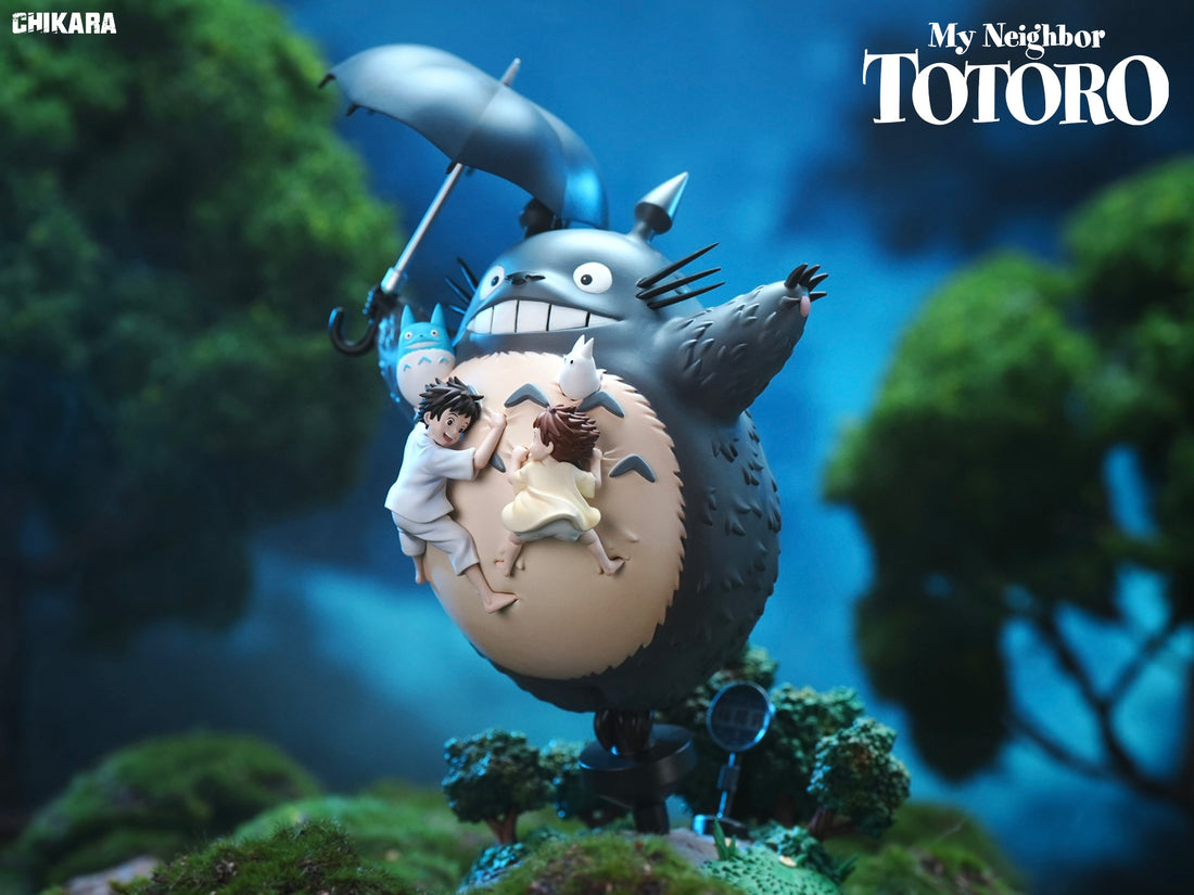 My Neighbor Totoro Chikara Studio Totoro Umbrella Resin Statue