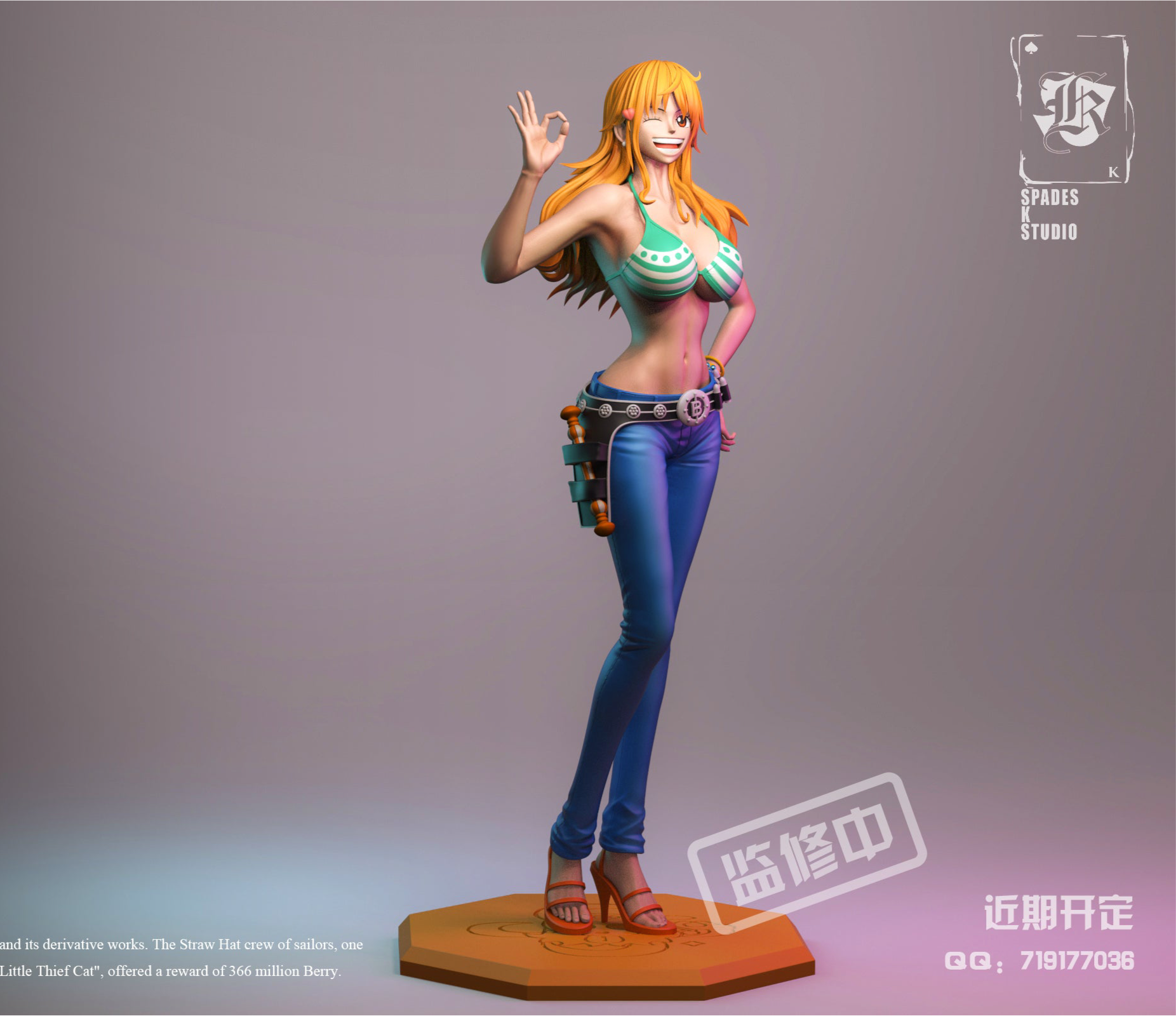 One Piece Spades K Studio Nami Resin Statue – ClubHouse Statues One Piece Spades K Studio Nami Resin Statue – ClubHouse Statues