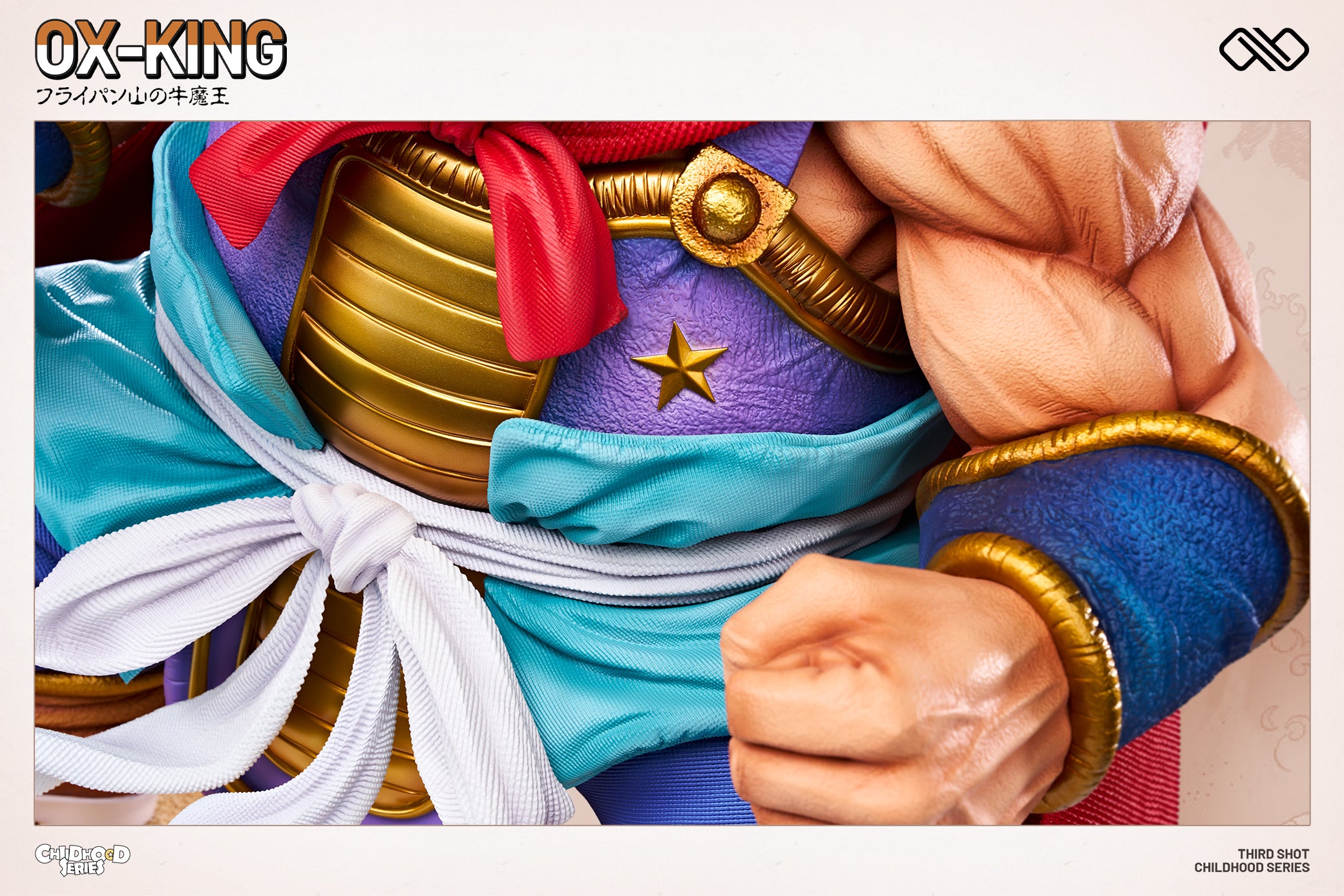 Dragon Ball Infinite Studio Ox King Chichi Father Resin Statue