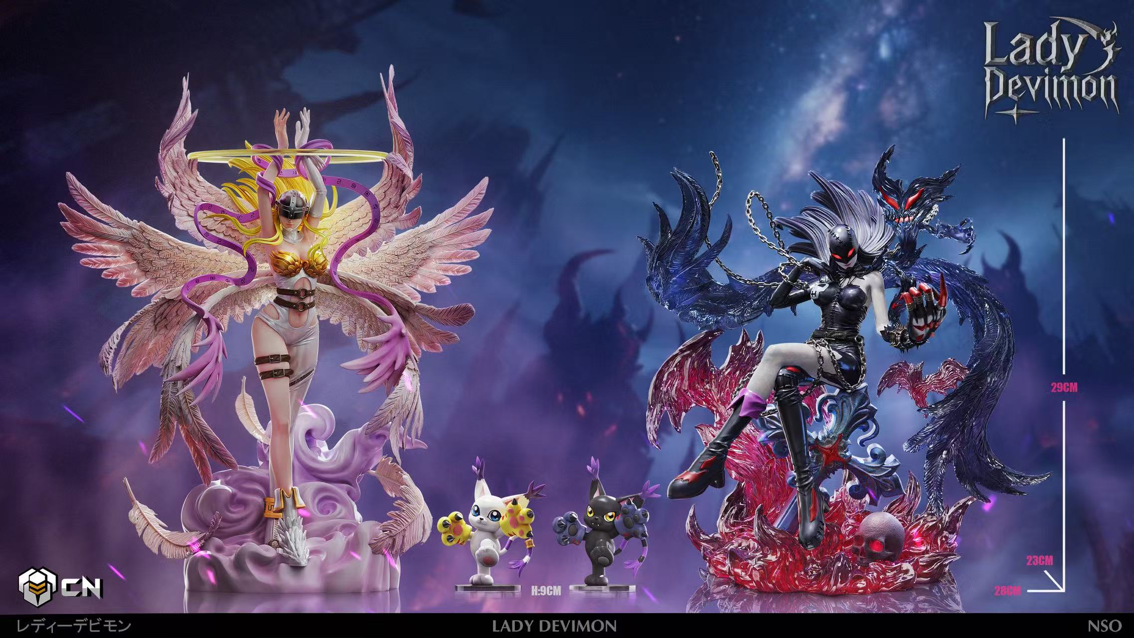 (入手困難)デジモン スタチュー フィギュア 約32cm Digimon CN Studio Lady Devimon – ClubHouse Statues