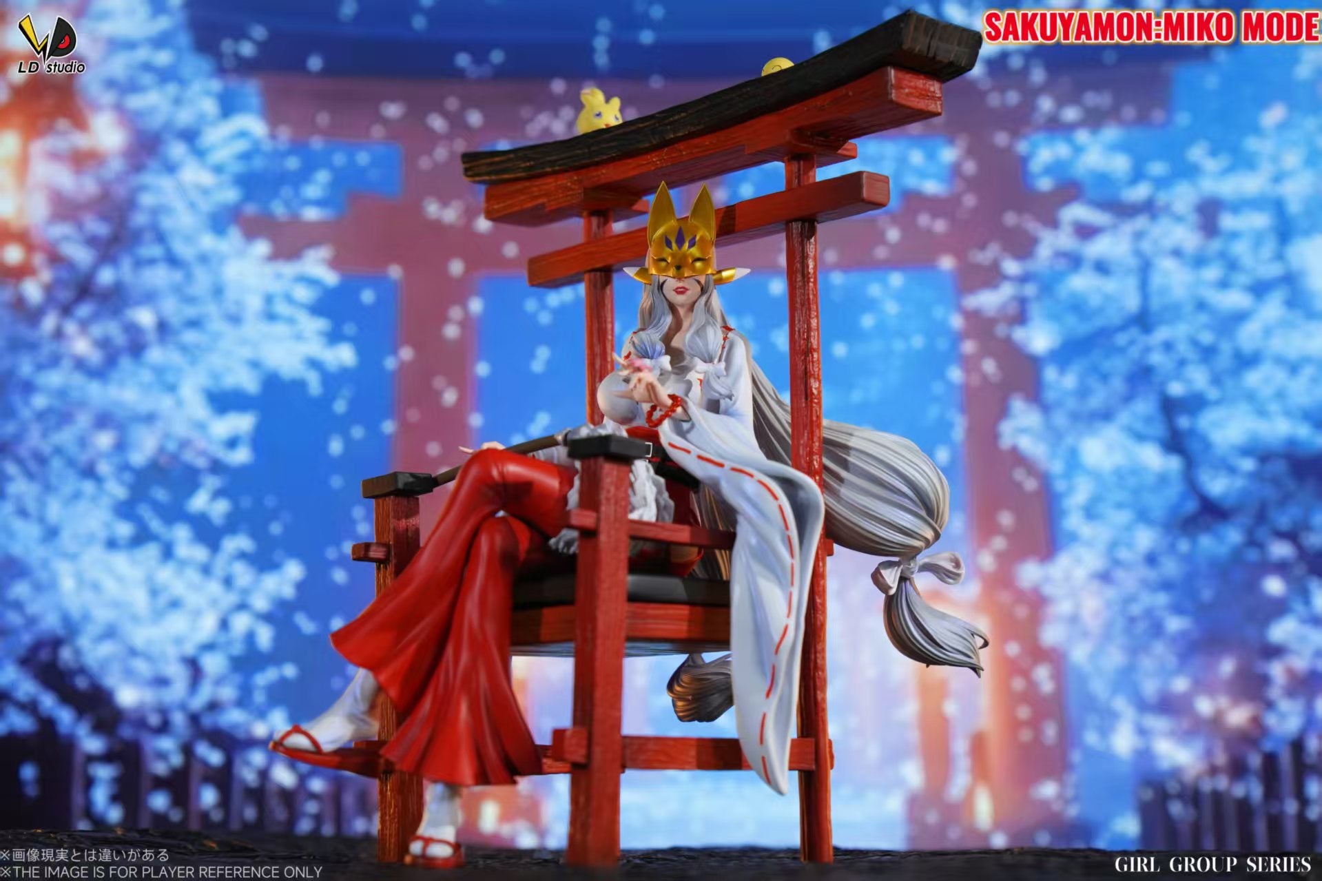 Digimon LD Studio Sakuyamon x Kuzuhamon – ClubHouse Statues