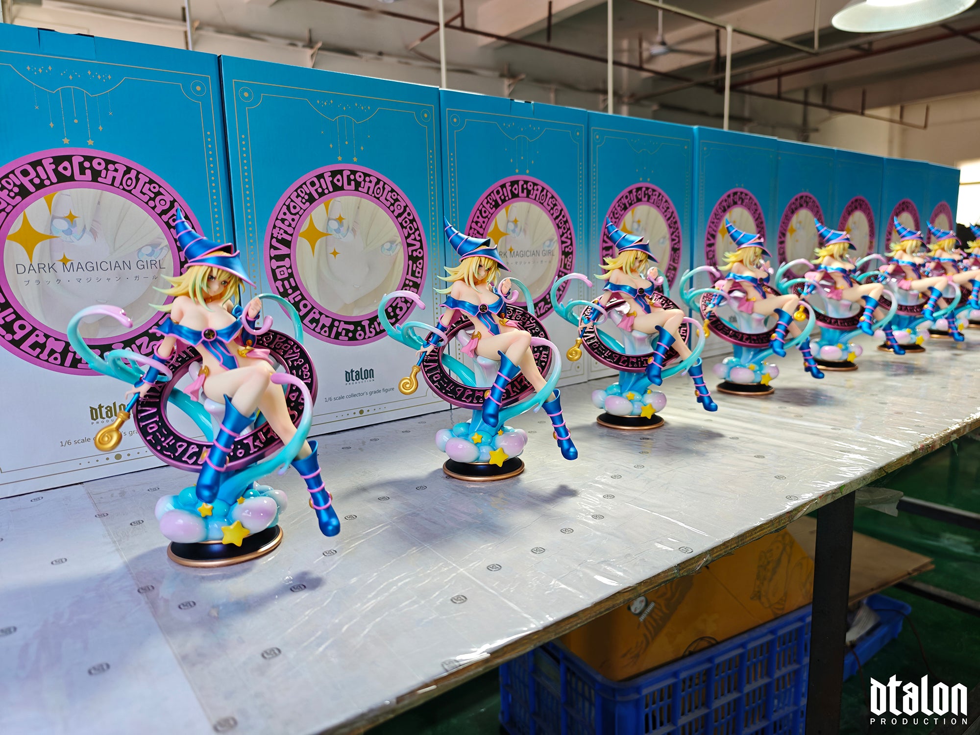 Yu-Gi-Oh! Dtalon Studio Dark Magician Girl Resin Statue