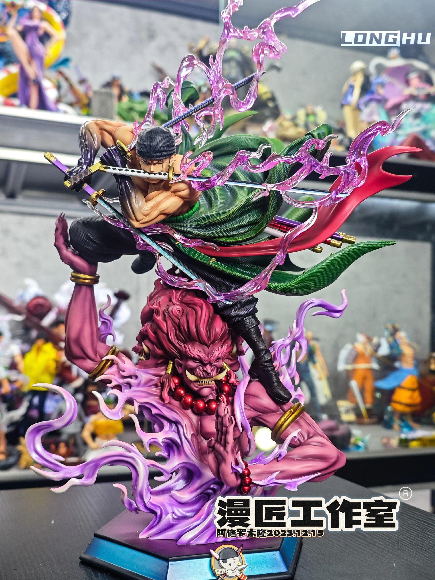 One Piece MJ Studio Roronoa Zoro Asura Form Resin Statue