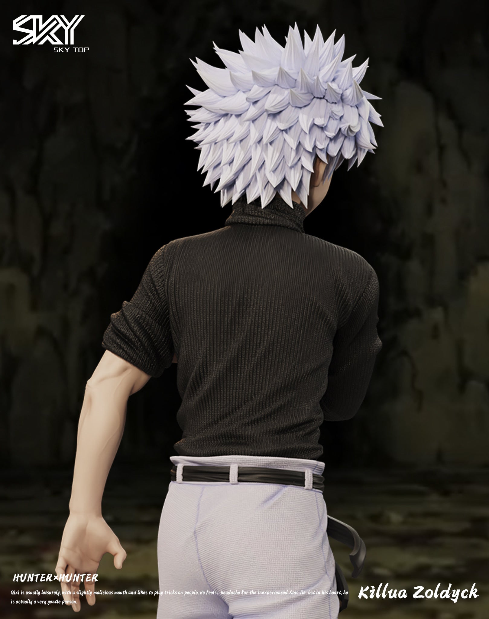 Hunter x Hunter Sky Top Studio Killua Zoldyck – ClubHouse Statues