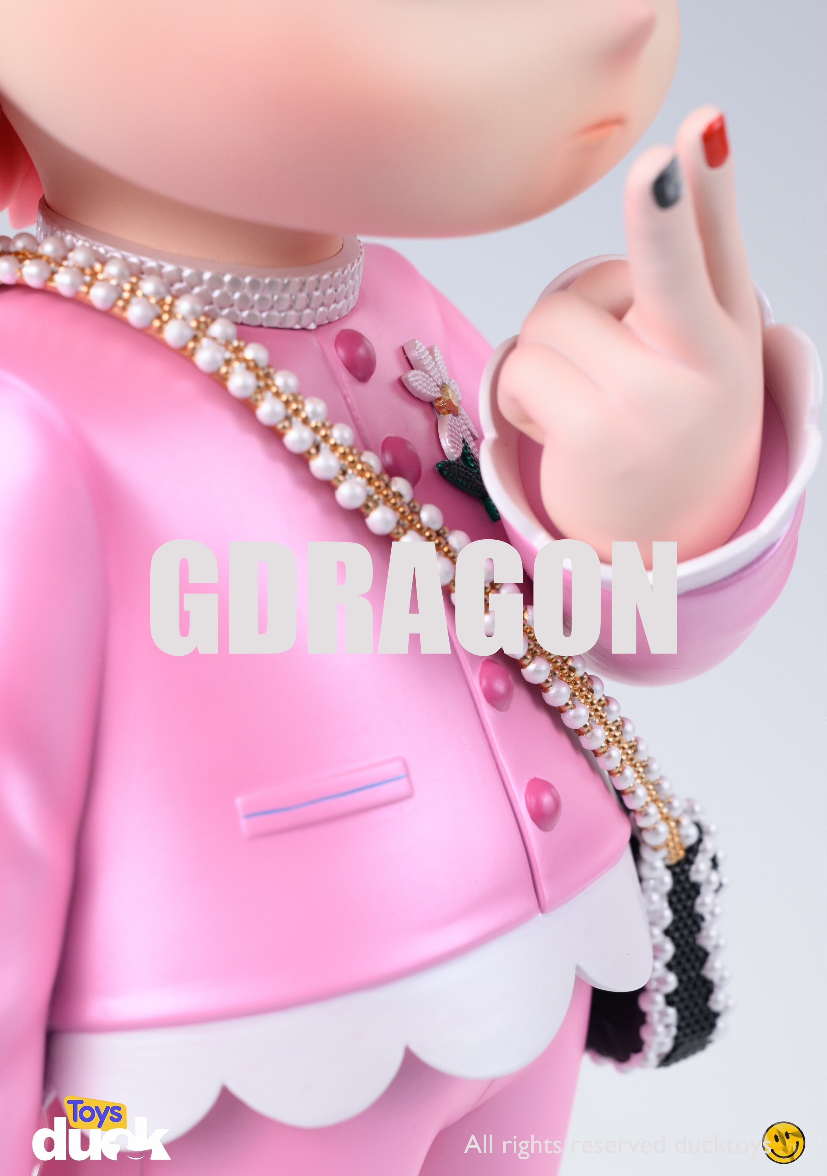 Superstar Duck Toys GD2024 MAMA Awards G Dragon PVC Figure