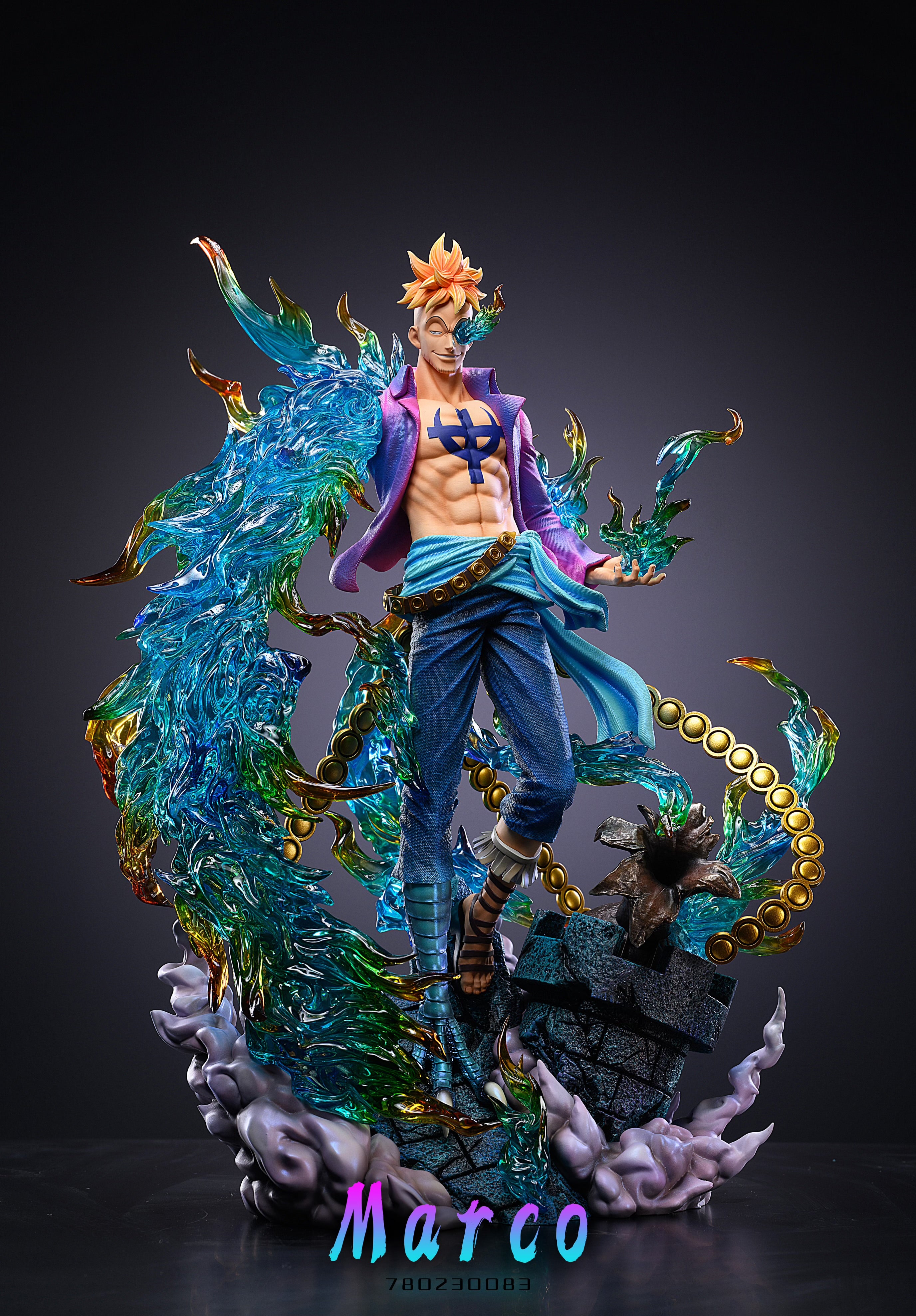 One Piece LX Studio Marco Phoenix Resin Statue – ClubHouse Statues
