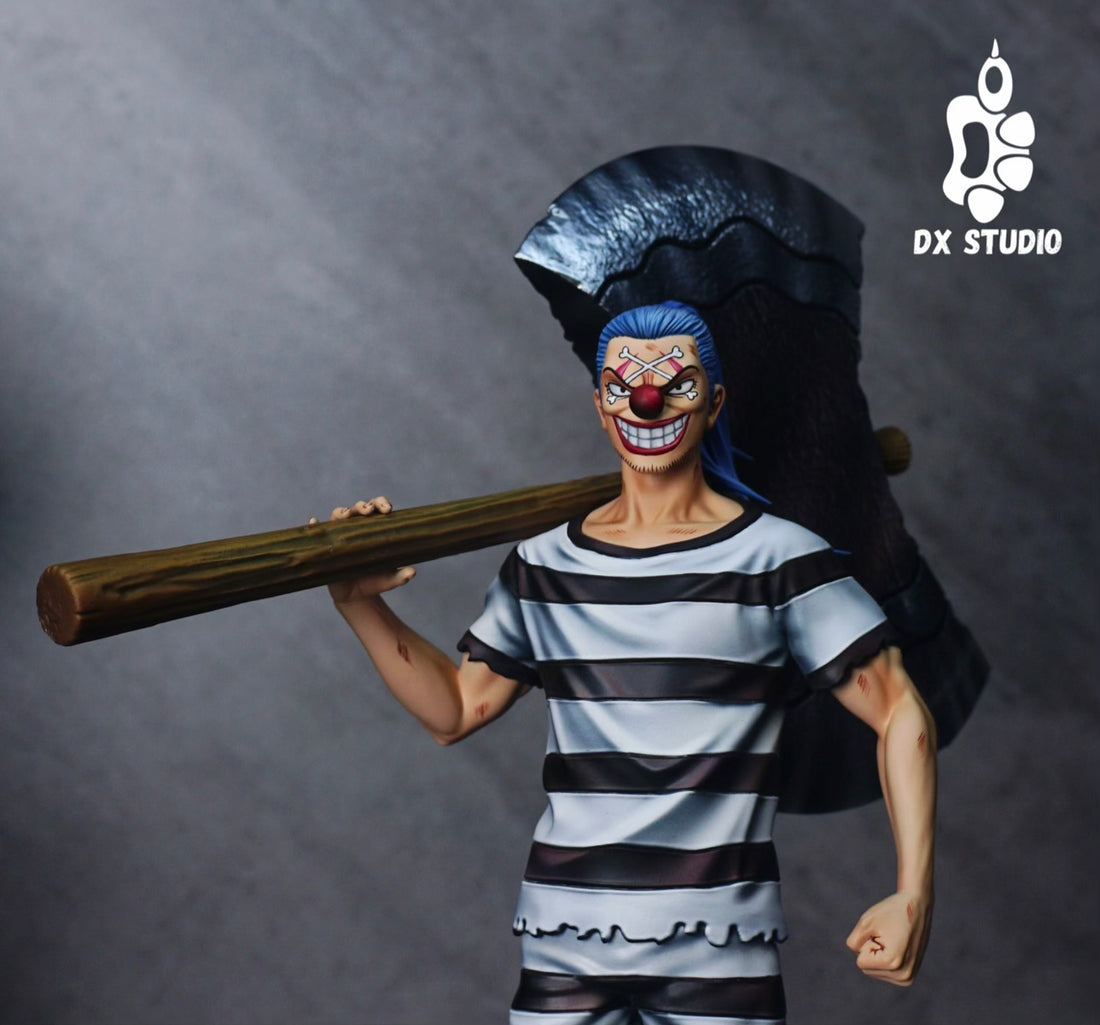 One Piece DX Studio Prison Buggy Resin Statue