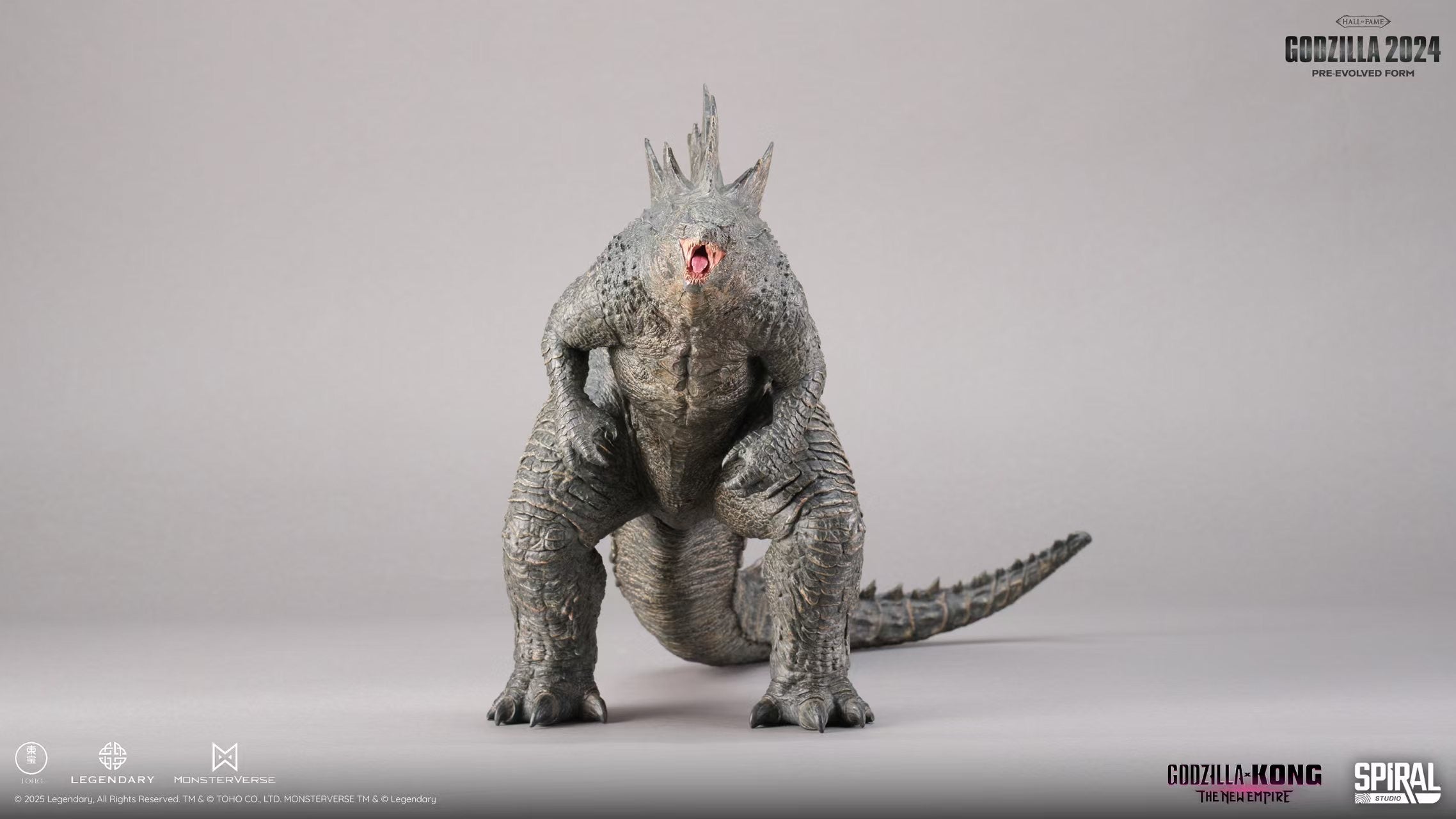Godzilla Spiral Studio Pre-Evolved Form Godzilla Licensed PVC