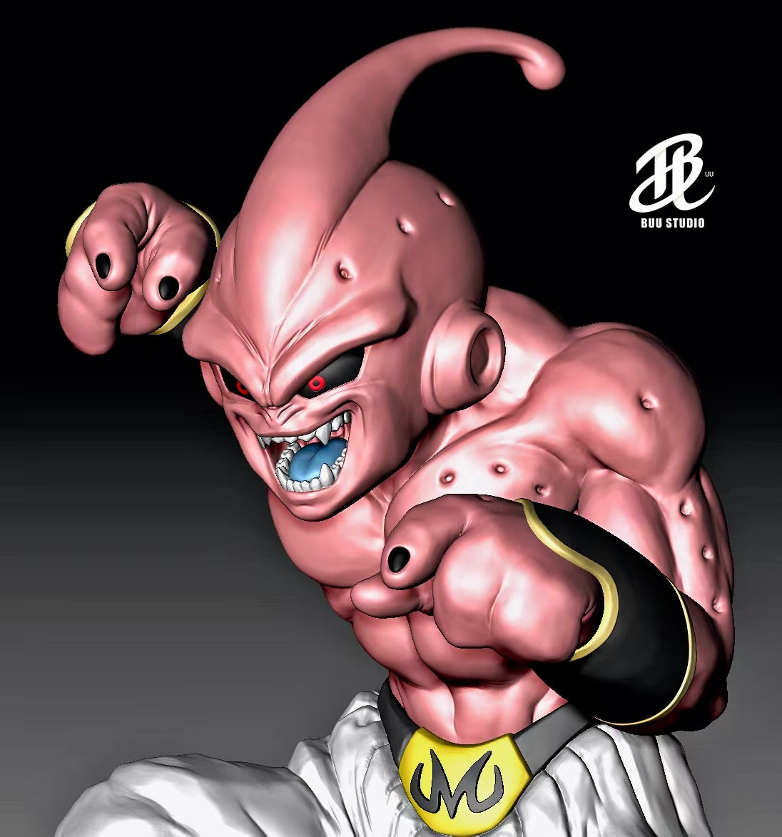 DEMON CHILD ✴︎Mega Rare✴︎哀愁G Mr RIZ Dragon Ball BUU Studio Kid Buu Demonic Rampage Resin Statue