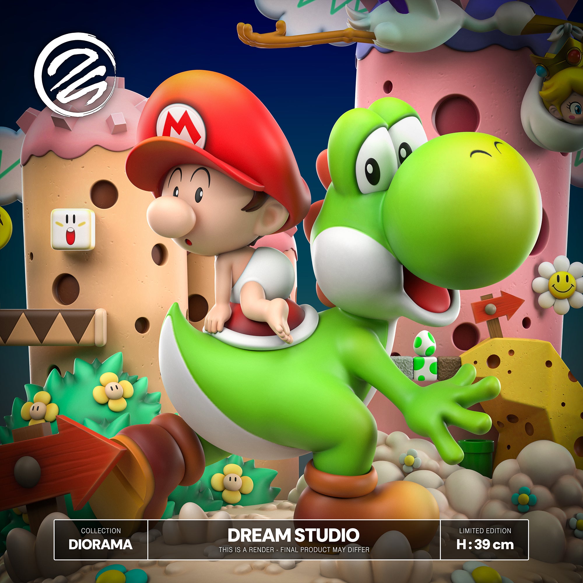 Super Mario Dream Studio Yoshis Island Diorama Resin Statue – ClubHouse ...