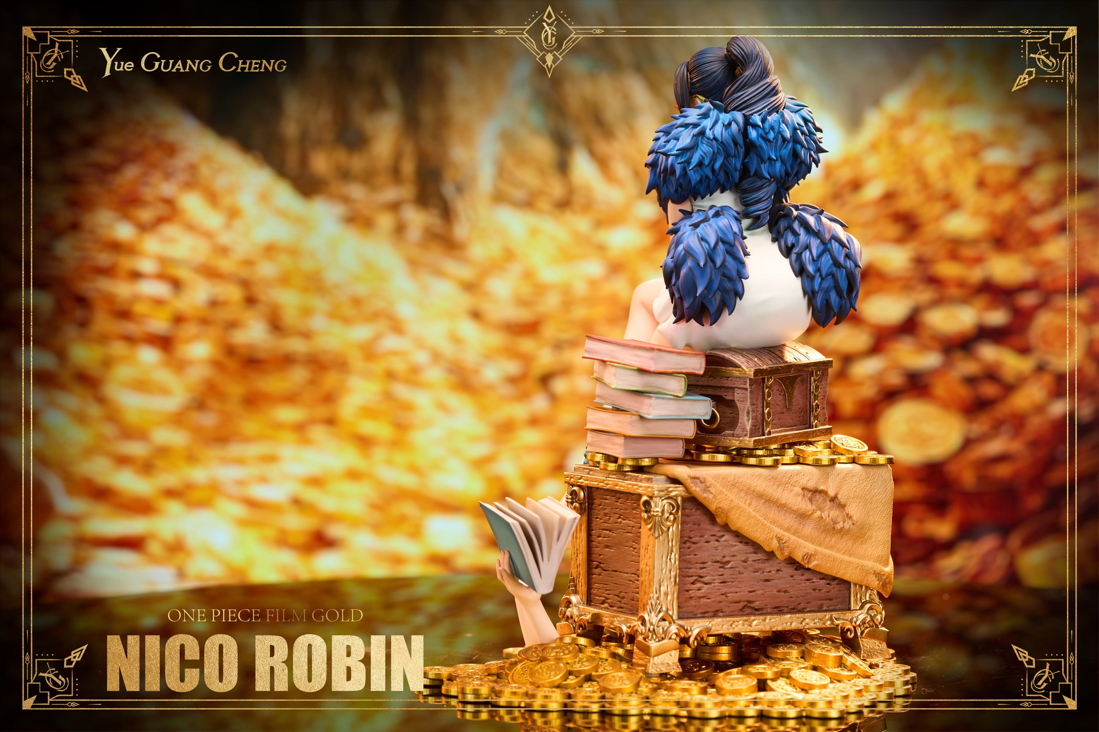 One Piece YGC Studio Nico Robin Film Gold – ClubHouse Statues