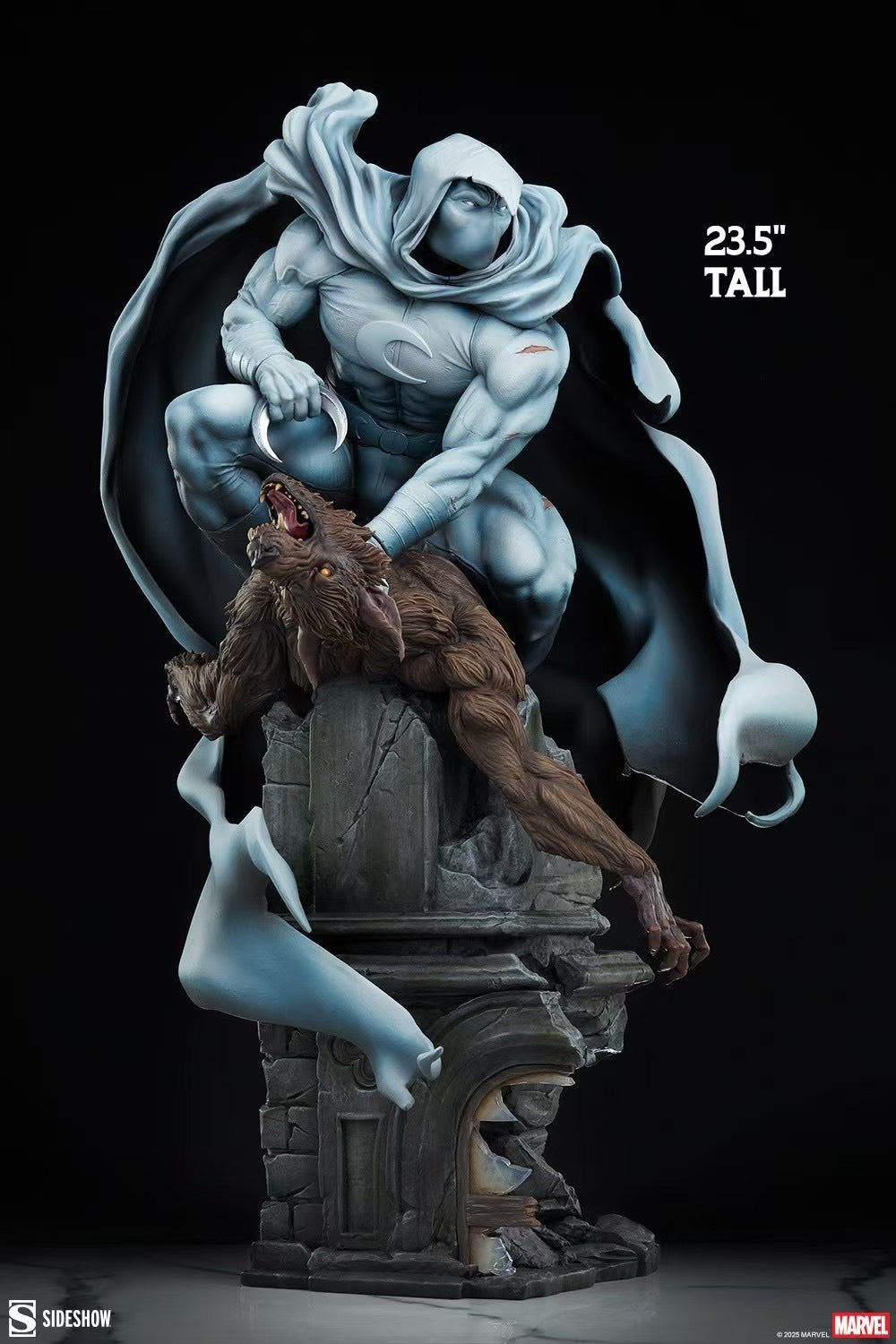 Marvel Sideshow Studio Moon Knight Licensed Resin Statue