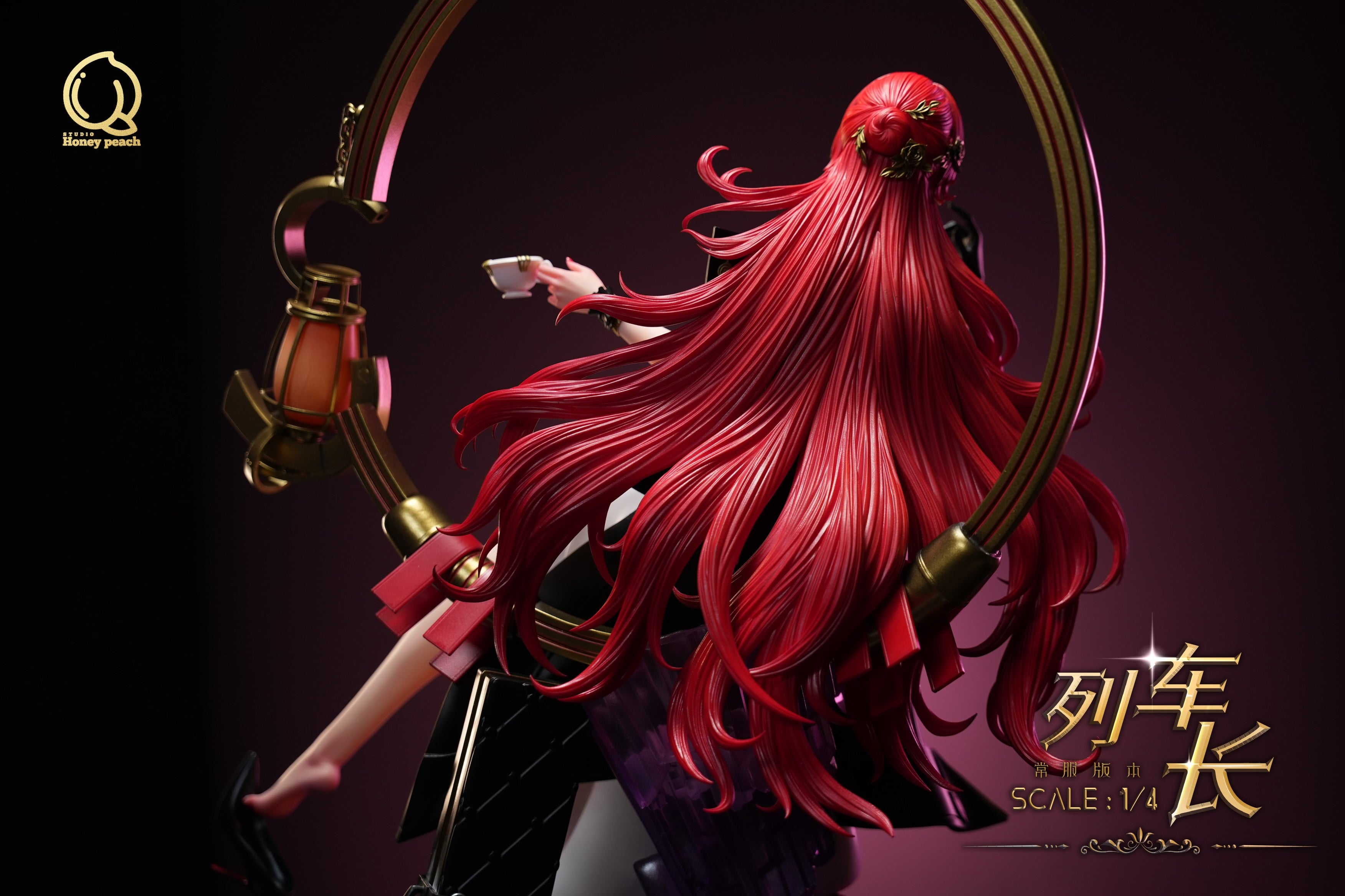 Honkai Star Rail Honey Peach Studio Himeko Resin Statue