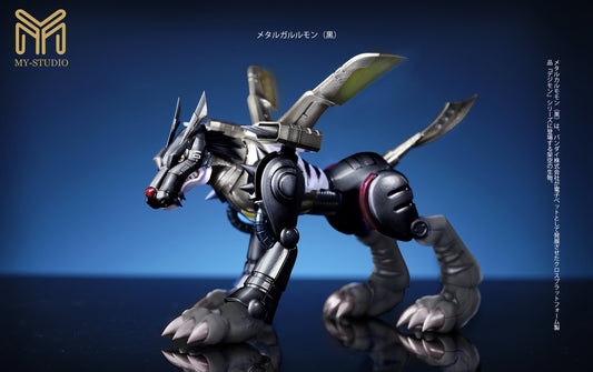 Digimon MY Studio MetalGarurumon x Gabumon Resin Statue [PRE-ORDER]