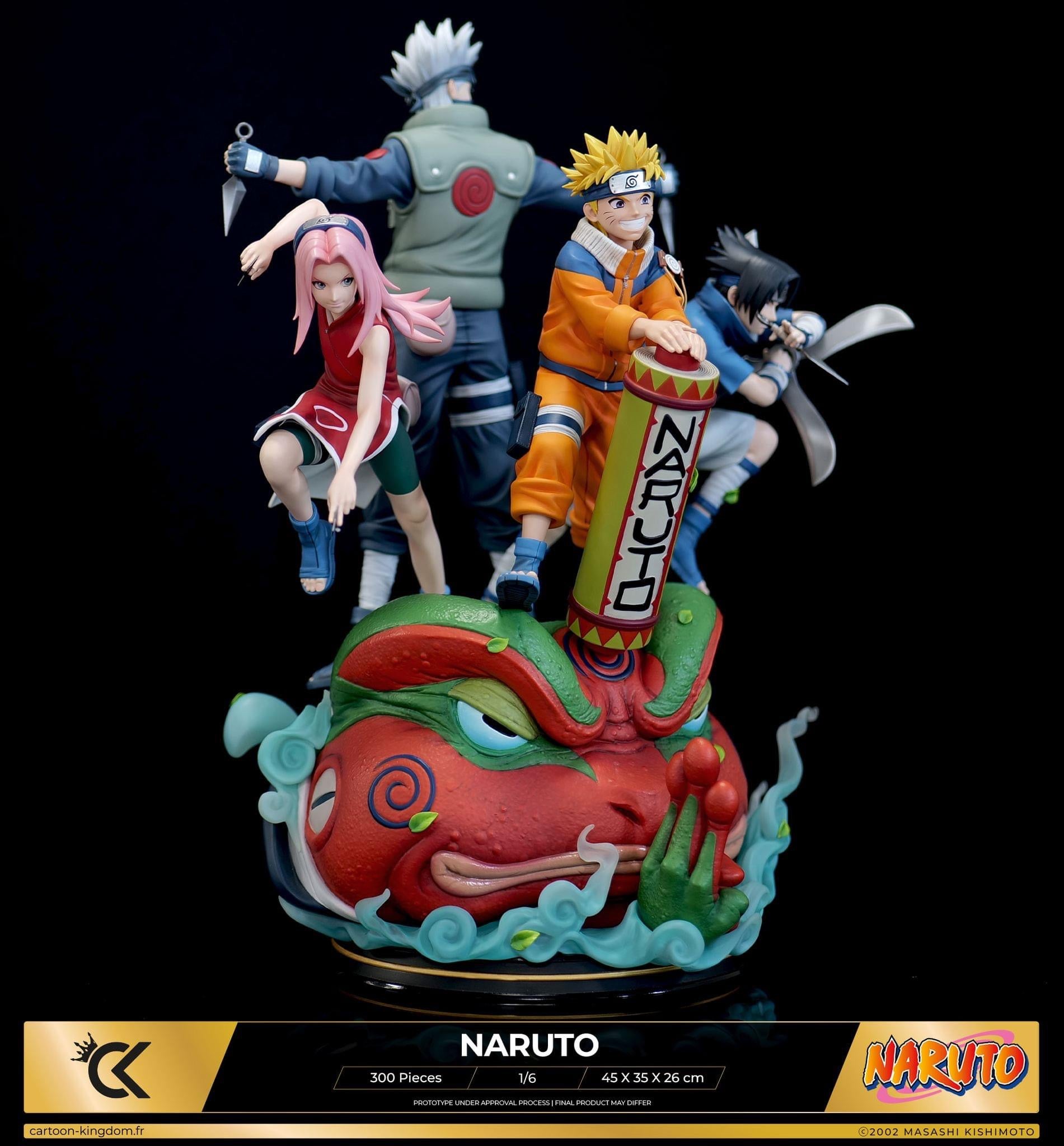 Naruto Cartoon Kingdom Studio Kakashi x Naruto x Sasuke x Sakura